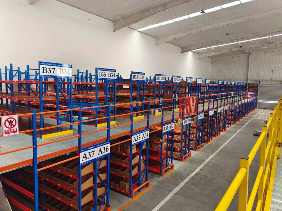 Mezzanine Racking rau Auto Parts
